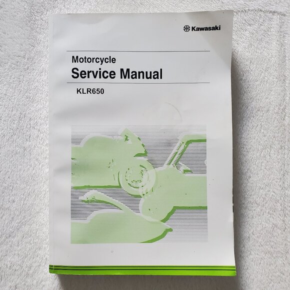 2022 Kawasaki KLR650 Motorcycle Service Manual - Picture 1 of 6